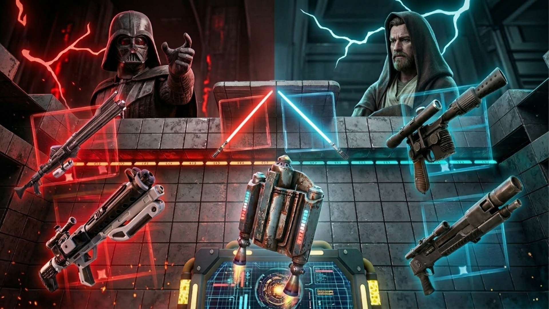 Star Wars Mega RvB Fortnite map gameplay preview